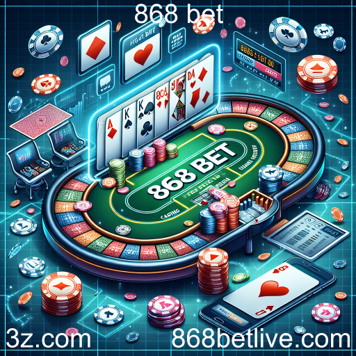 O Mundo do Poker no 868 Bet: Entretenimento e Estratégia